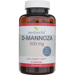 Medverita D-Mannose 500 mg - 100 Capsules