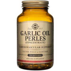 Solgar Knoflookolie Perles (Verminderde Geur) - 250 softgels