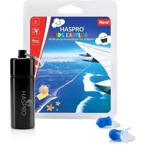 Haspro Oordopjes voor kinderen voor in het vliegtuig