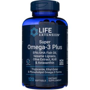 Life Extension Super Omega-3 Plus EPA/DHA - 120 Zachte gels