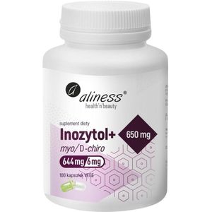 Aliness Inositol myo/D-chiro 650 mg + vitamine B6 - 100 Capsules