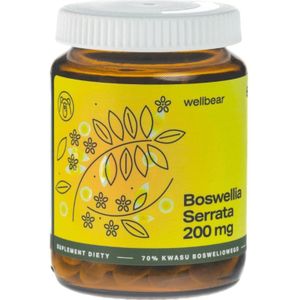 Wellbear Boswellia Serrata 200 mg - 60 Capsules