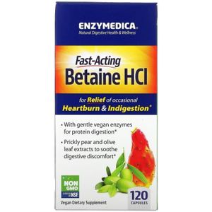 Enzymedica - Betaïne HCl - Maagtabletten - 120 Capsules