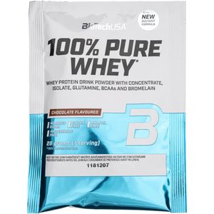 BioTech USA 100% Pure Whey, met chocoladesmaak - 28 g