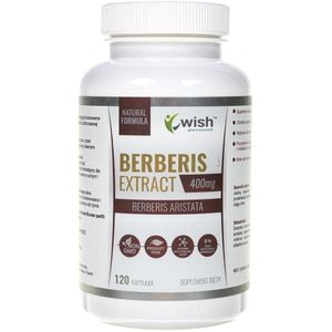 Wish Berberis 5:1 400 mg - 120 Capsules