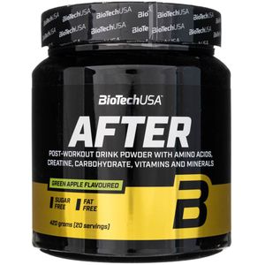BioTech USA After Post-Workout Drankpoeder  met Aminozuren, Groene Appelsmaak - 420 g