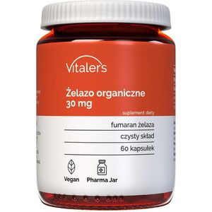 Vitaler's Organisch ijzer 30 mg - 60 Capsules