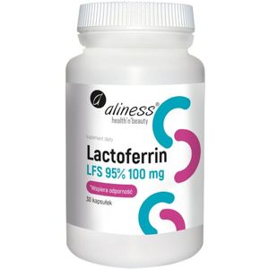 Lactoferrin - 100 mg - 30 Capsules - Glutenvrij - Sojavrij