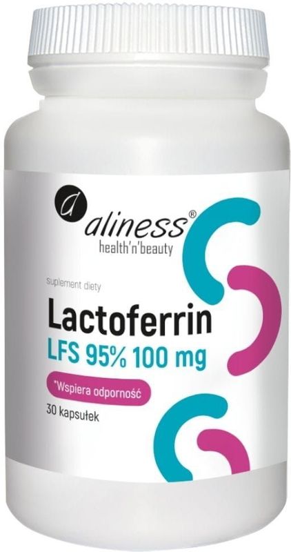 Lactoferrin - 100 mg - 30 Capsules - Glutenvrij - Sojavrij