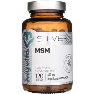 MyVita Silver MSM 600 mg - 120 plantaardige capsules