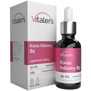 Vitaler's Foliumzuur (Vitamine B9) 400 mcg, druppels - 30 ml