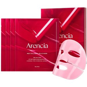 Arencia Red Collageen Firming Sheet Masks - 4 stuks