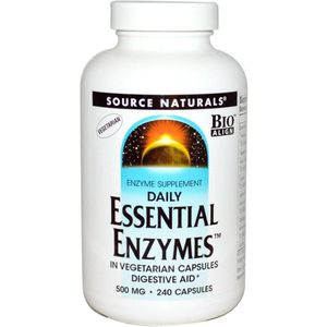 Source Naturals Dagelijkse Essentiële Enzymn - 240 Capsules
