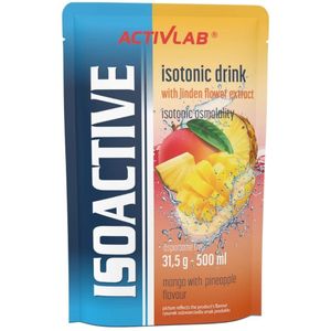 Activlab Isoactive Isotonic met limoen, Mango met ananas - 31,5 g