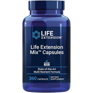 Life Extension Mix™, Complex van Vitaminen, Mineralen, Groenten en Fruit - 360 Capsules