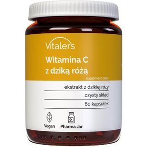 Vitaler's Vitamine C met Rozenbottel 1000 mg - 60 Capsules