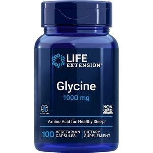 Life Extension - Glycine - 100 Capsules - Aminozuursupplement