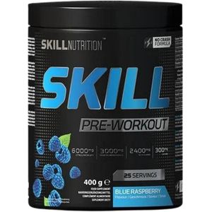 Skill Pre-Workout, Framboos - 400 g