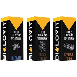 Bilovit etherische oliën set, Verwarmend - 3 stuks