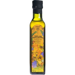 Wellbear Goudkleurige lijnzaadolie koudgeperst - 250 ml