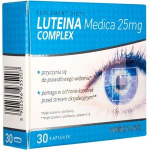 Medicaline Lutein Medica Complex 25 mg - 30 capsules