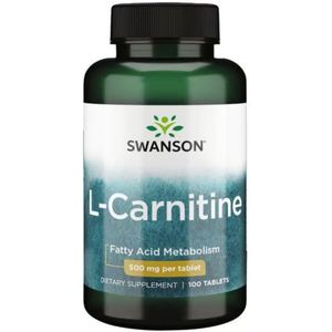 Swanson L-Carnitine 500 mg - 100 tabletten