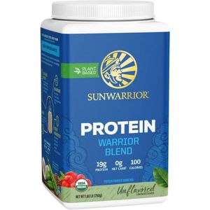 Sunwarrior - Warrior Blend Eiwitshake - Naturel - 750 gram - Biologisch