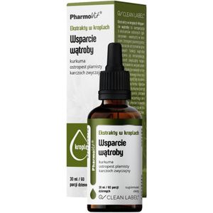 Pharmovit Extracten in druppels Lever ondersteuning - 30 ml