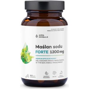 Aura Herbals Natriumbutyraat FORTE 600 mg - 60 capsules