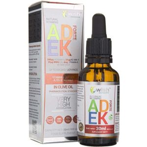 Wish Vitamine ADEK FORTE druppels - 30 ml