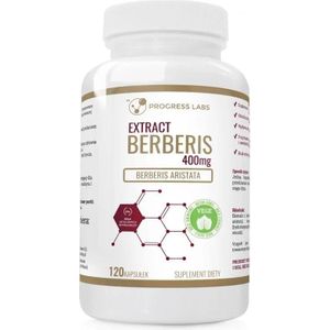 Progress Labs Berberine 400 mg - 120 Capsules