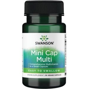 Swanson Mini Cap Multi-Vitamine - 30 capsules