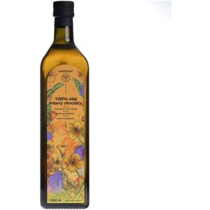 Wellbear Gouden Lijnzaadolie Koudgeperst - 1000 ml