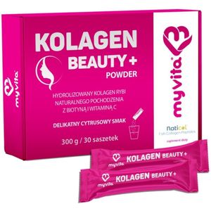 MyVita Collageen Beauty+, Citrus - 30 zakjes