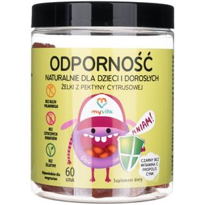 MyVita Immuniteit Natuurlijke Citrus Pectine Gelei - 60 Gummies