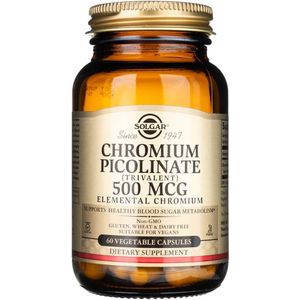 Solgar Chroom Picolinaat 500 mcg - 60 Capsules