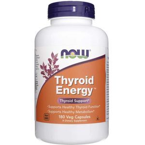 Now Foods - Schildklier Energie - 180 Plantaardige Capsules