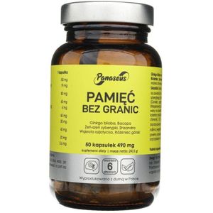Panaseus Geheugen 490 mg - 50 Capsules