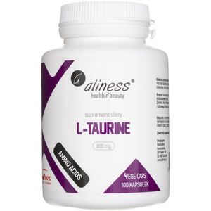 Aliness L-Taurine 800 mg - 100 plantaardige capsules