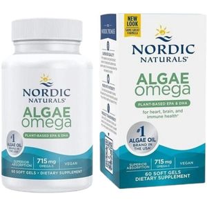 Nordic Naturals Algen Omega 715 mg - 60 Zachte gels
