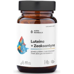 Aura Herbals Luteïne + Zeaxanthine + Vitamine A - 60 capsules