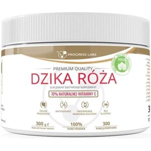 Progress Labs Rozenbottel, Natuurlijke vitamine C - 300 g