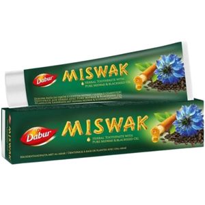 Dabur Kruidentandpasta met miswak en zwarte komijnolie - 100 ml
