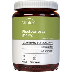 Vitaler's Rhodiola Rosea 500 mg - 60 Capsules
