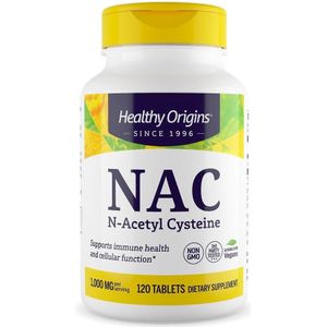Healthy Origins NAC (N-acetylcysteïne) 1000 mg - 120 tabletten