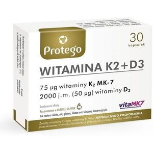 Protego Vitamine K2+D3 - 30 capsules