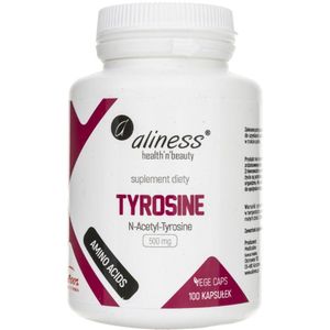 Aliness N-Acetyl-Tyrosine 500 mg - 100 plantaardige capsules