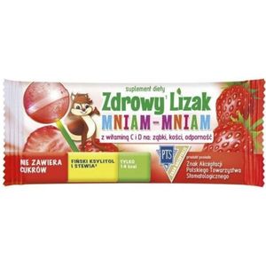 Starpharma Healthy Lollipop met vitamine C en D, St RAW bes - 6 g