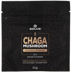 Solve Labs Chaga paddenstoel Inonotus Obliquus - 30 g