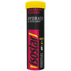 Isostar PowerTabs Isotonic, Cranberry - 10 bruistabletten